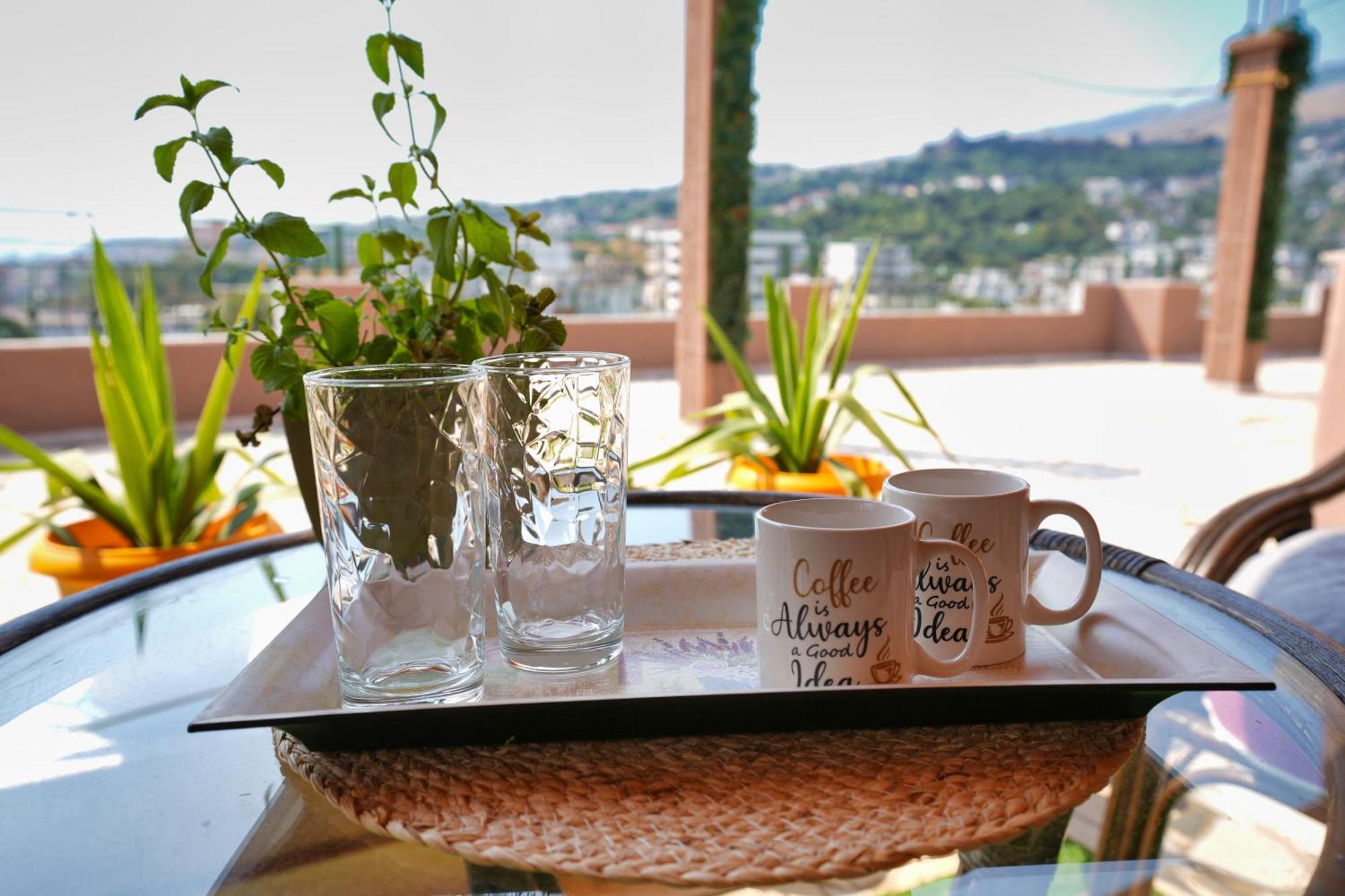 The View Rooms And Terrace Гирокастра Экстерьер фото